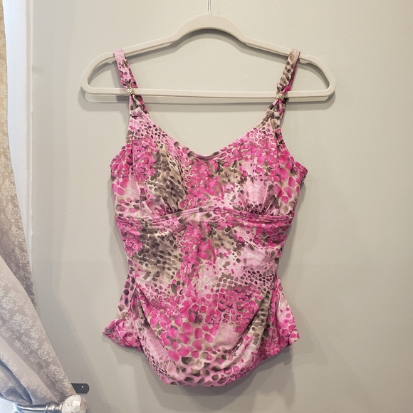Maidenform Support Top Tankini - 38C - Picture 1 of 4
